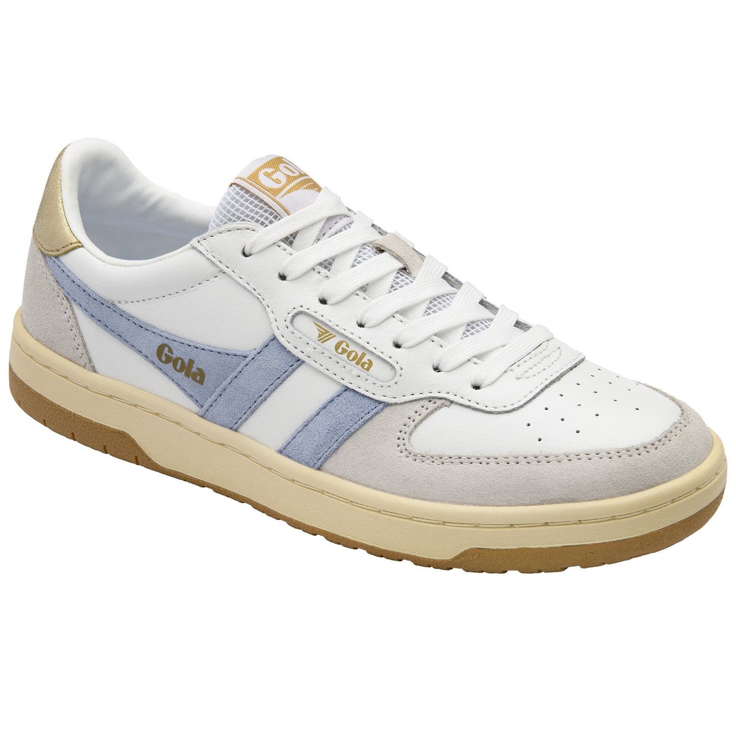 Gola Classics Women's Hawk Sneakers  - White/Air/Gold