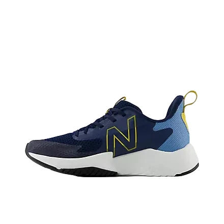 New Balance Big Kids Rave Run v2 LACE (Size 3.5 - 7) - Analog Blue