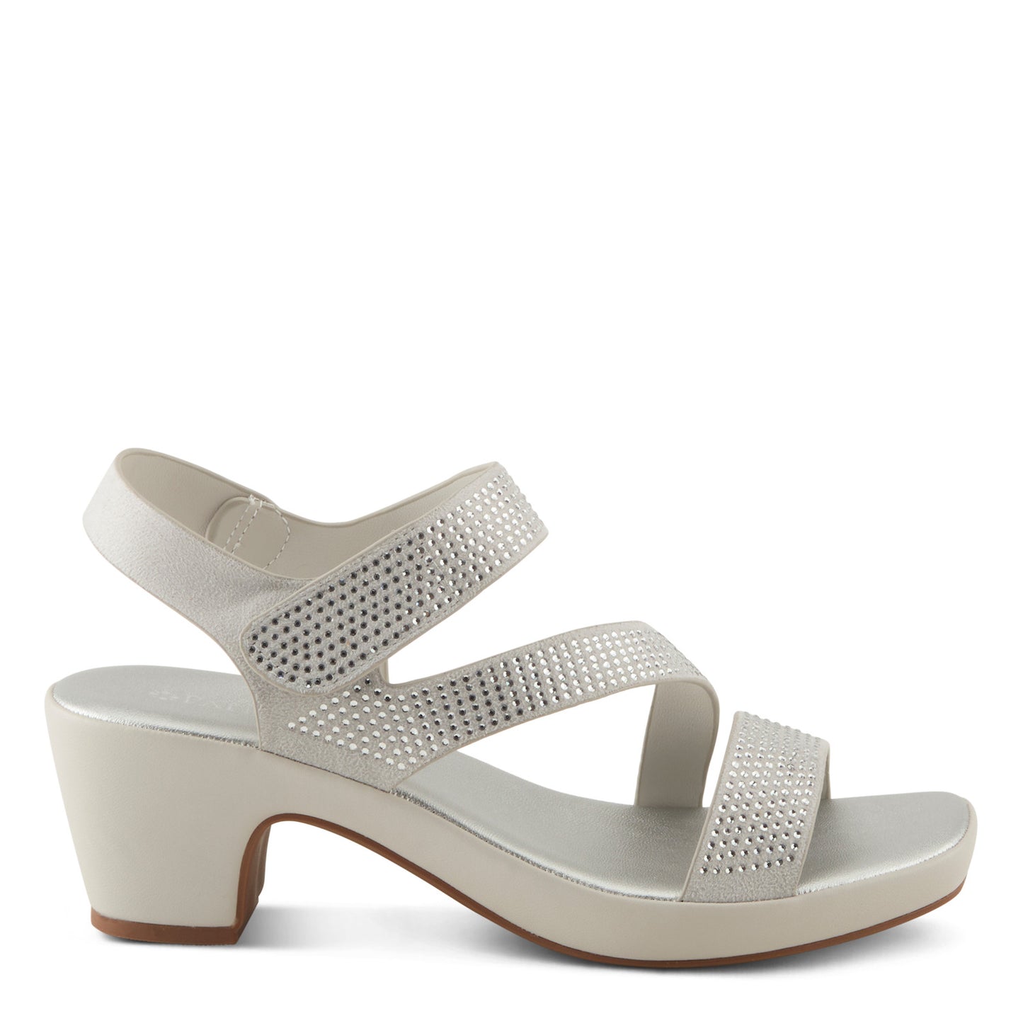 Patrizia by Spring Step Women's Yadiel Chic Sandal - Silver