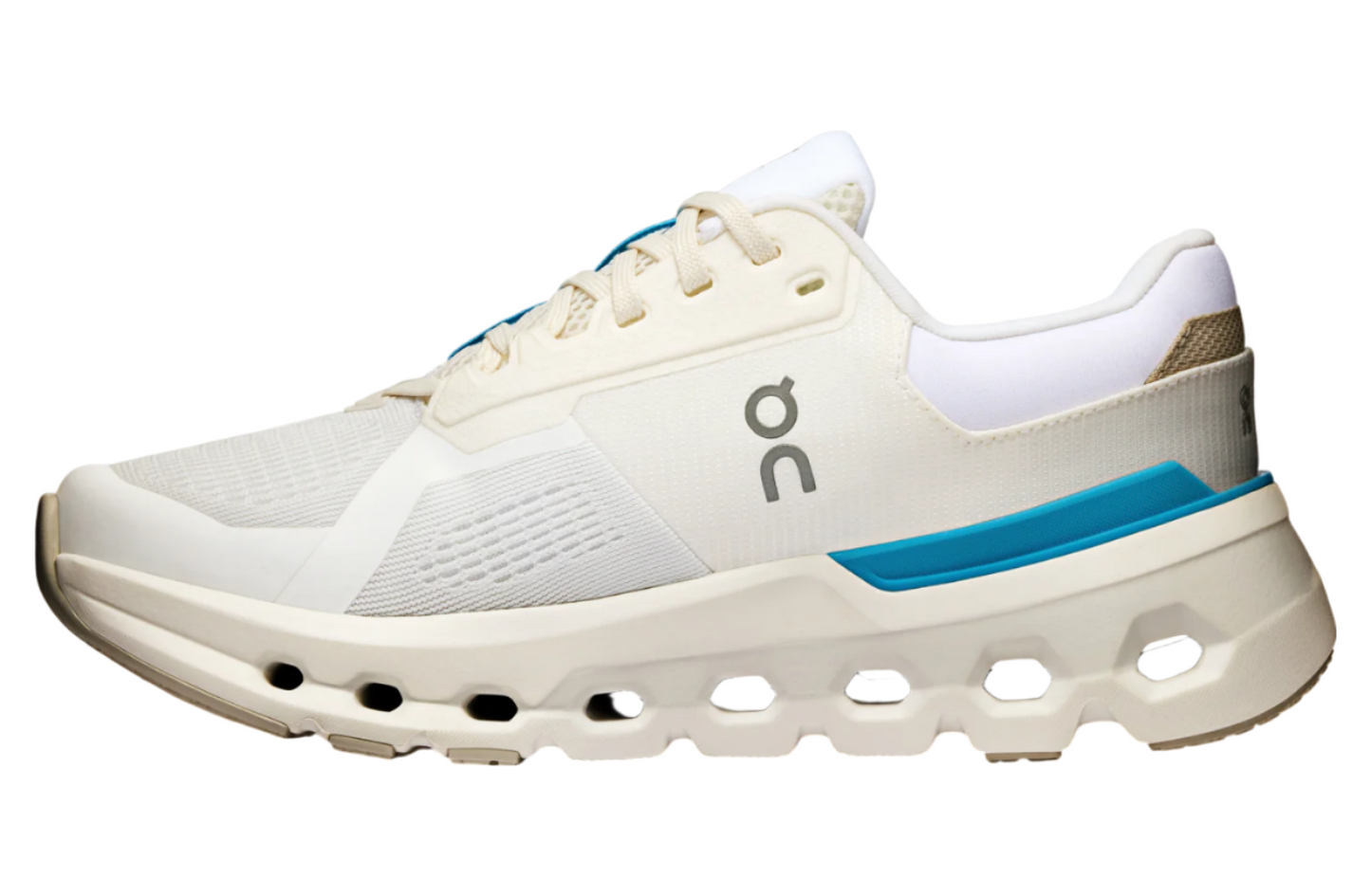 On Running Women's CloudRunner Sneaker - White/Horizon