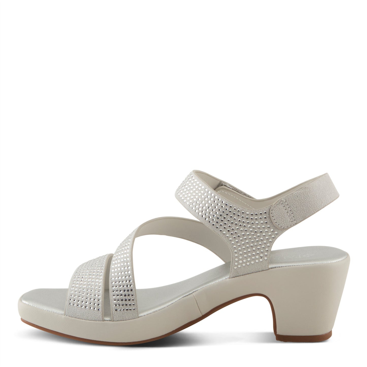 Patrizia by Spring Step Women's Yadiel Chic Sandal - Silver