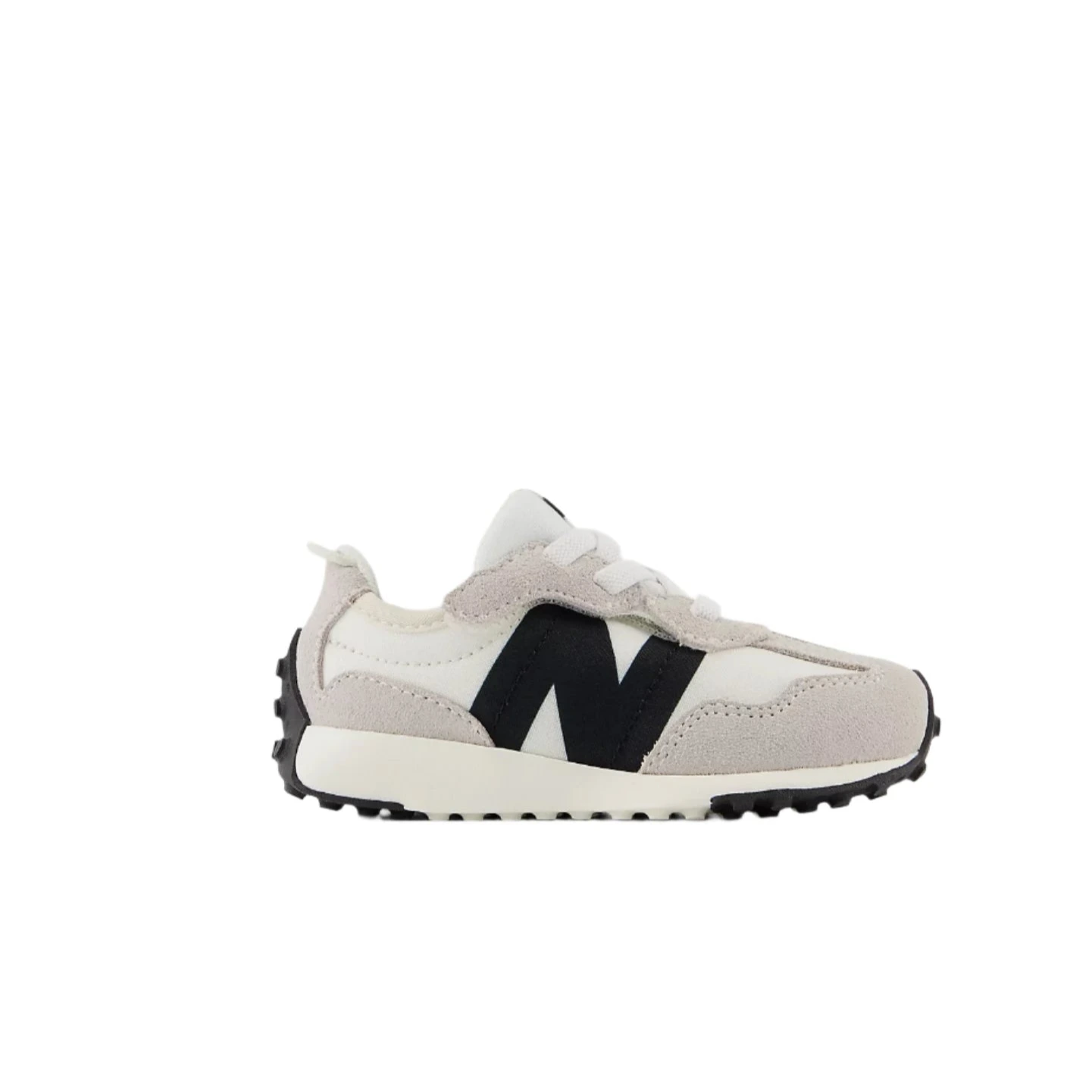 New Balance Toddler's 327 Hook & Loop Grey/Black (Sizes Infant 7 to 10)