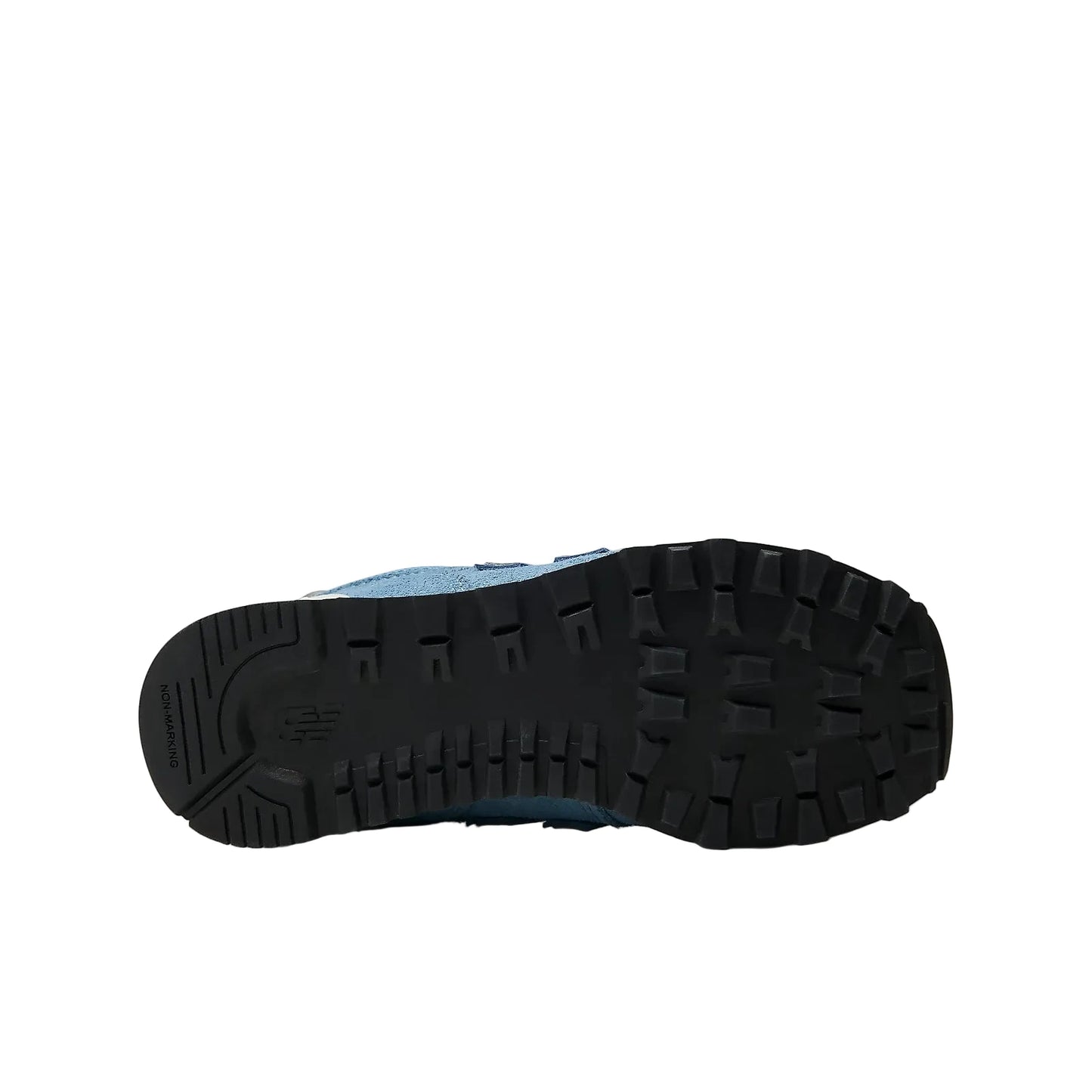 New Balance Little Kids(10.5-3)  574 Lace Shoes-Heron Blue/Sea Salt