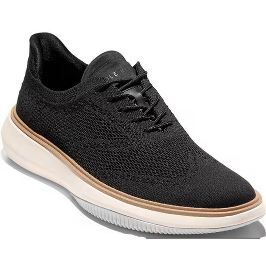 Cole Haan Men's Phaze Stitchlite Quick-on Oxford - Black/Natural/Ivory