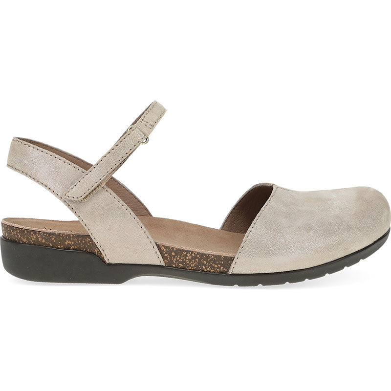 Dansko Women's Rowan Sandals - Beige Sparkle