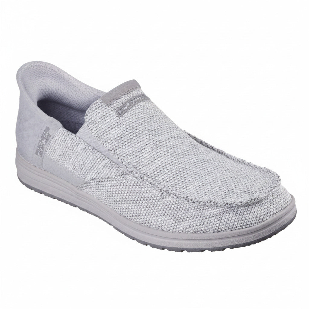 Skechers Men's Slip-ins Melson - Medford Shoes - Light Grey