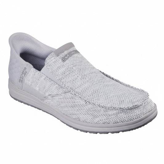 Skechers Men's Slip-ins Melson - Medford Shoes - Light Grey