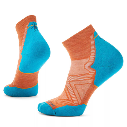 Smartwool Run Ankle Socks - Orange Rust