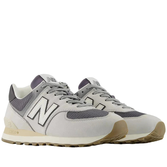 New Balance Men's 574 Shoes - Grey Matter/Dark Silver