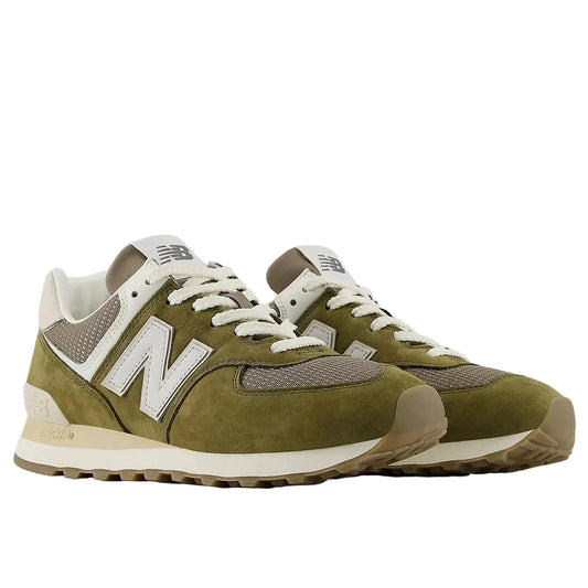 New Balance Men's 574 Shoes - Calcium