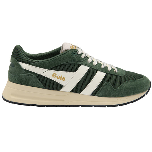 Gola Men's Delta Sneakers - Evergreen/Off White