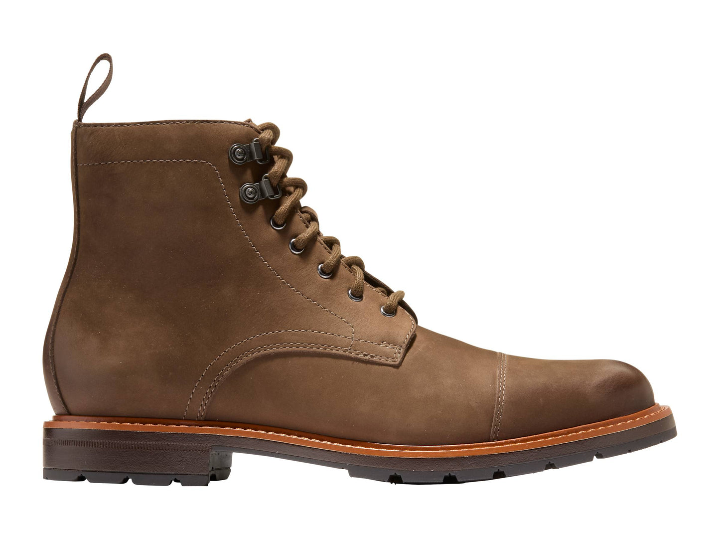 Cole Haan Men's Chamberlin Grand Boots - TRUFFLE NUBUCK / DK BROWN