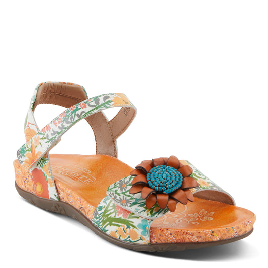 L'Artiste by Spring Step Women's Gladystee Sandals - Orange Multi