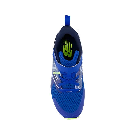 New Balance Kids Rave Run v2 Bungee Lace With Top Strap Sneaker - Team Royal