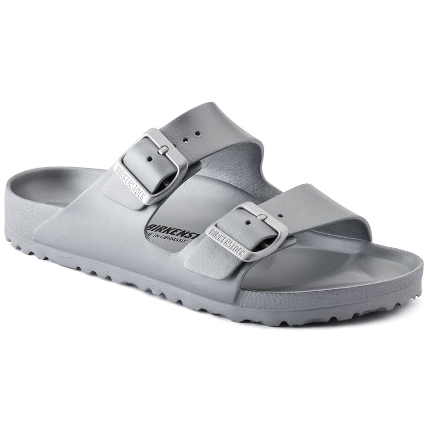 Birkenstock Women's Arizona EVA Sandals-  Metallic Silver