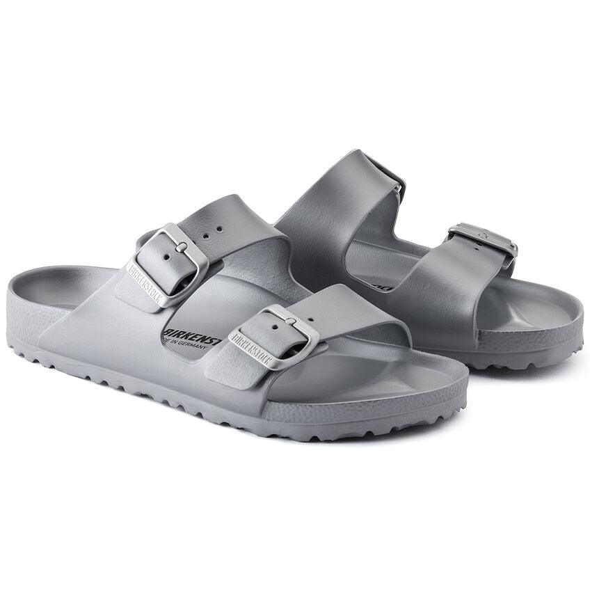 Birkenstock Women's Arizona EVA Sandals-  Metallic Silver