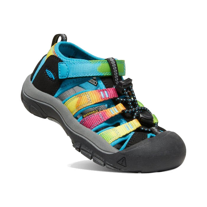 Keen Big Kids' Newport H2 Sandal (Sizes 1 - 7) - Rainbow Tie Dye
