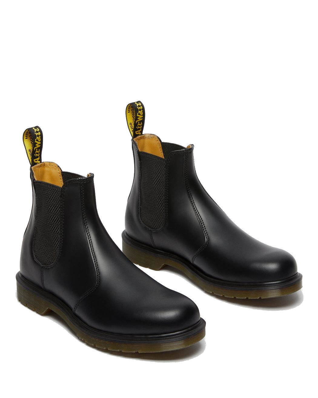 Kong Lear damper fure Dr. Martens Women's 2976 Smooth Leather Chelsea Boot - Black – Alamo Shoes