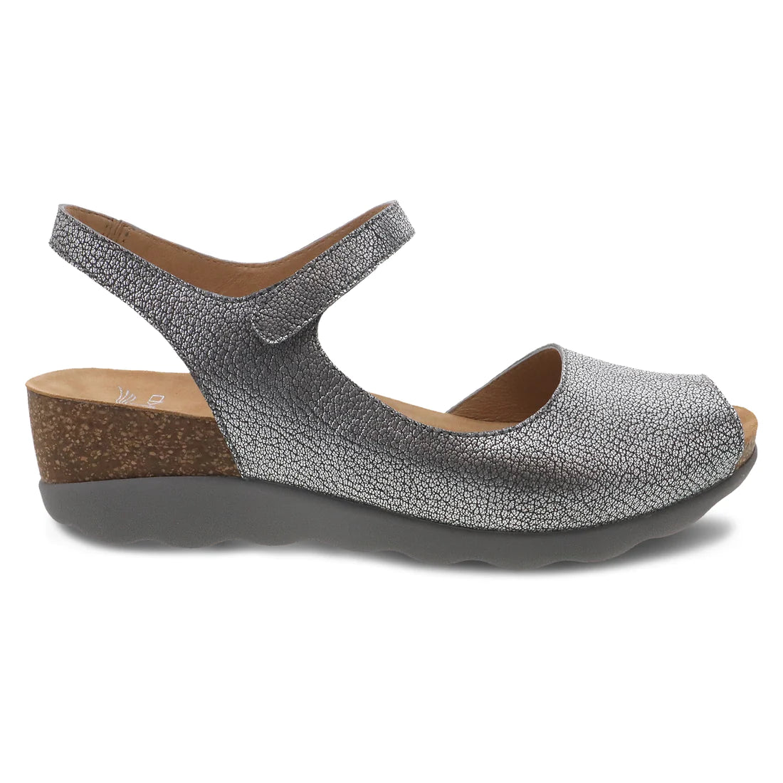 Dansko Women's Marcy Sandal - Pewter Metallic