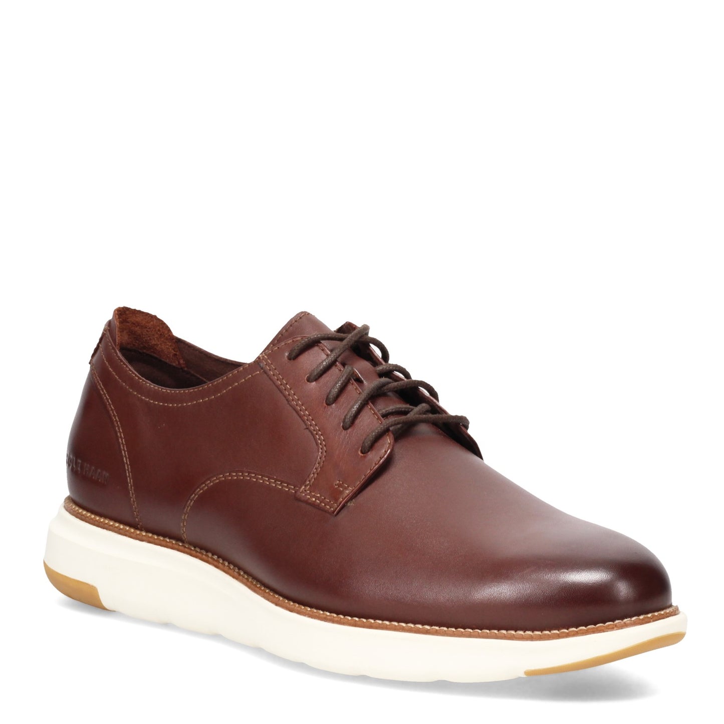 Cole Haan Men's Leather Grand Atlantic Oxford - Chestnut/Ivory