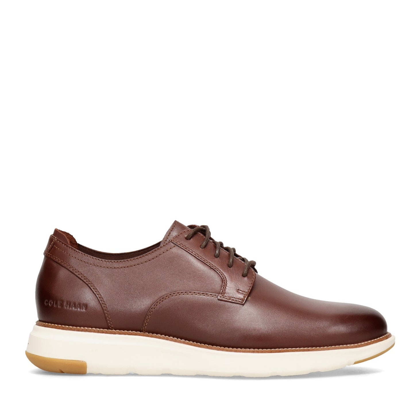Cole Haan Men's Leather Grand Atlantic Oxford - Chestnut/Ivory