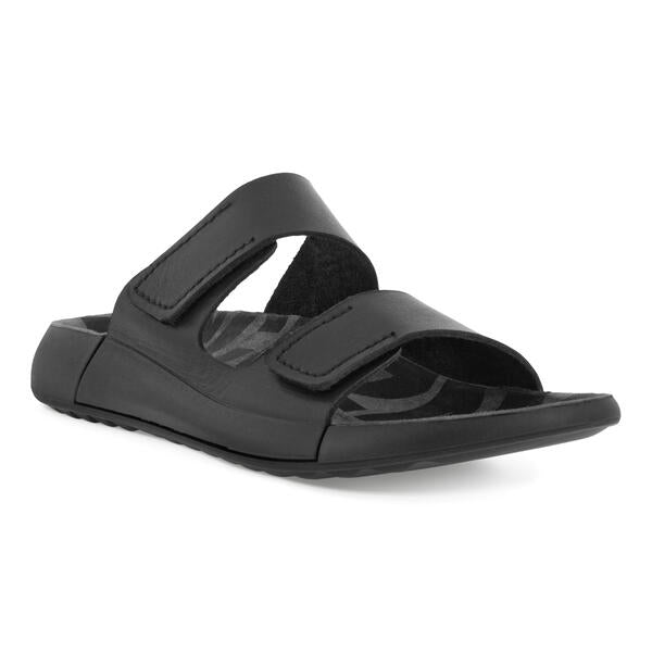 Ecco Women's 2nd Cozmo Two Band Slide - Black