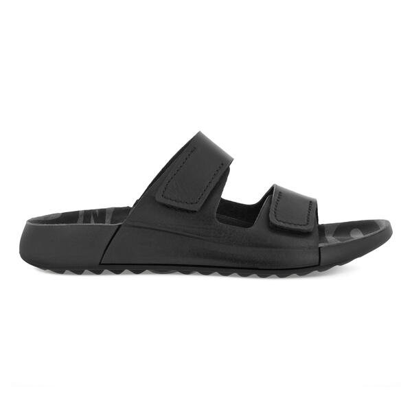 Ecco Women's 2nd Cozmo Two Band Slide - Black