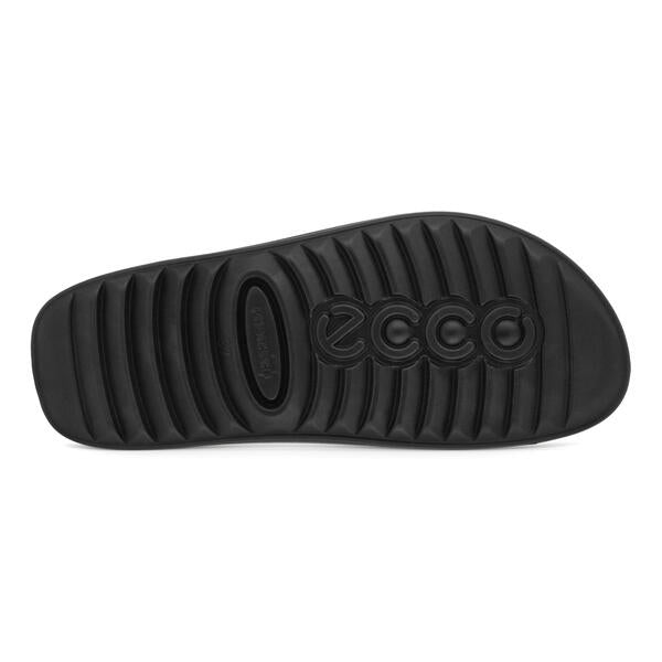 Ecco Women's 2nd Cozmo Two Band Slide - Black