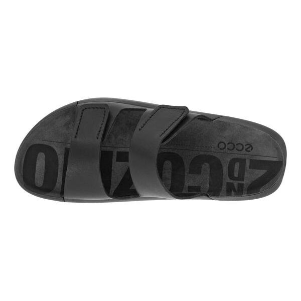 Ecco Women's 2nd Cozmo Two Band Slide - Black