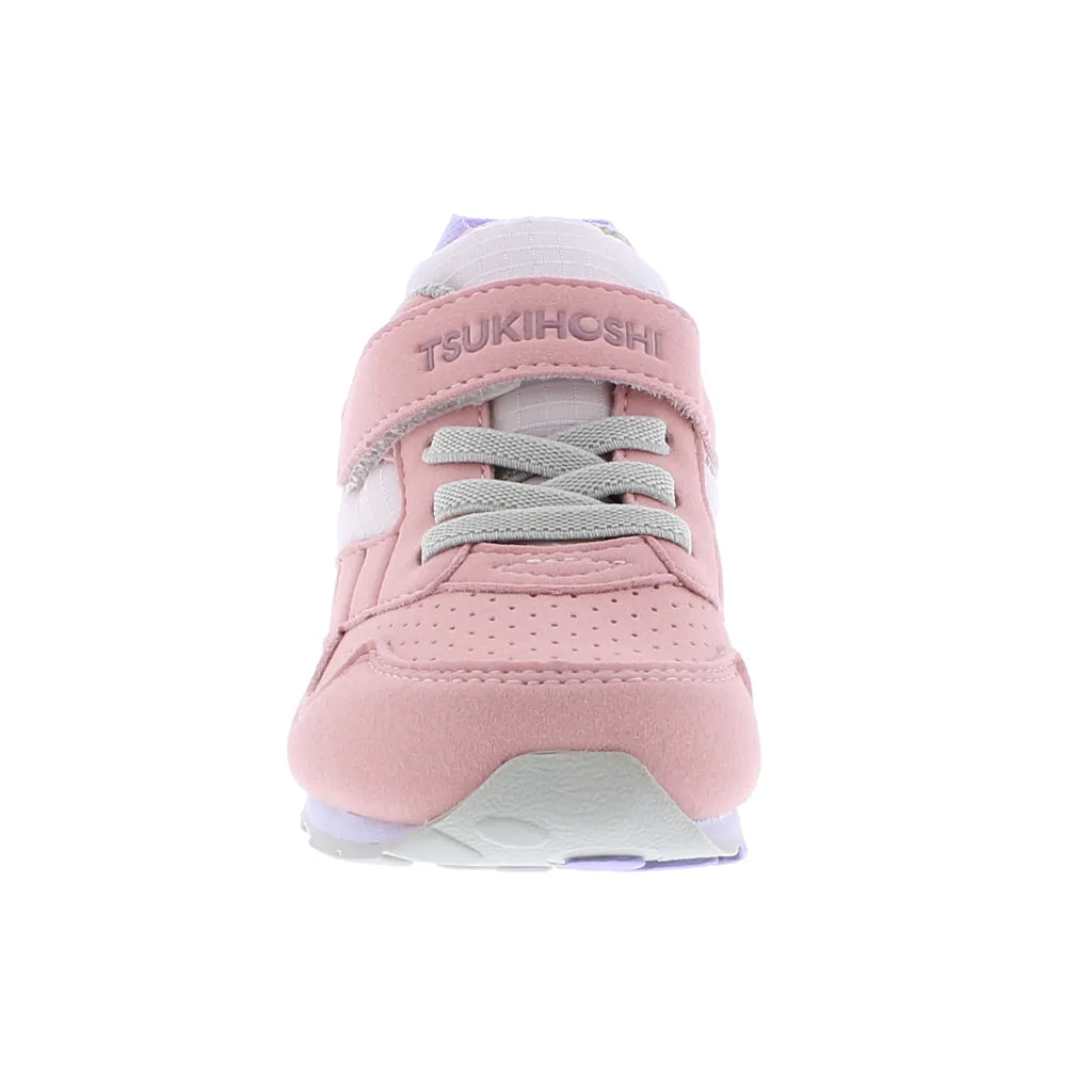 Tsukihoshi RACER Child Shoes (Sizes 7 - 13) - Rose/Pink