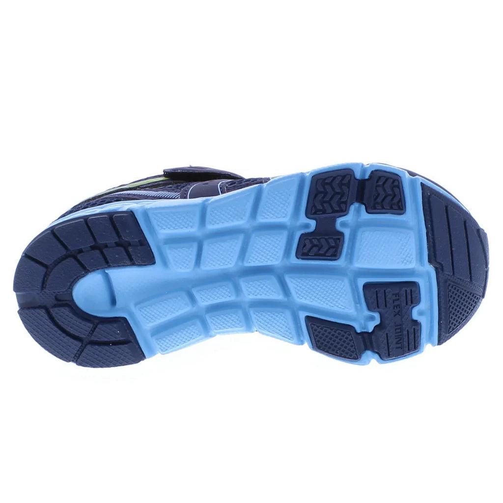 Tsukihoshi Youth VELOCITY Shoe (Sizes 1.5 - 7) - Navy/Sky