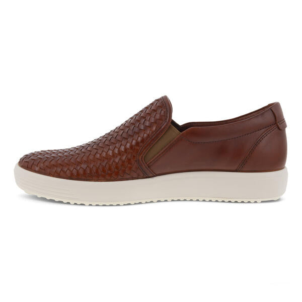 ECCO Women's Soft 7 Slip-On - Cognac