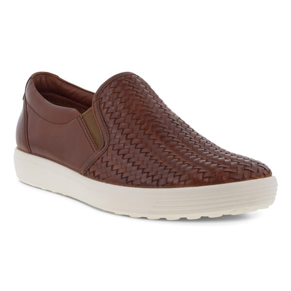 ECCO Women's Soft 7 Slip-On - Cognac