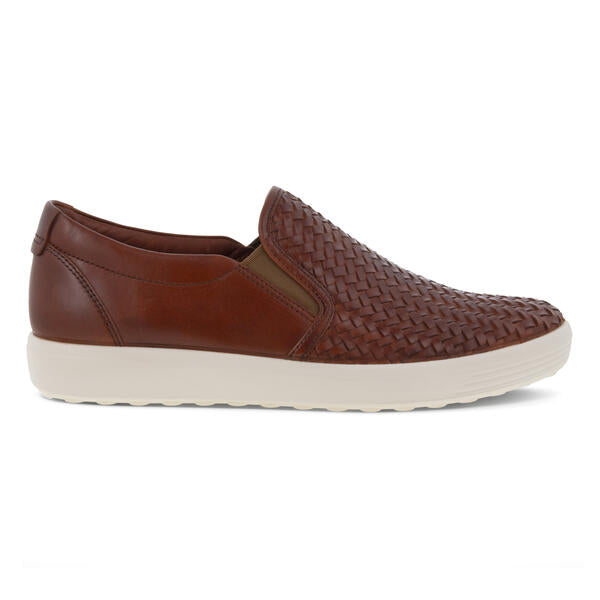 ECCO Women's Soft 7 Slip-On - Cognac