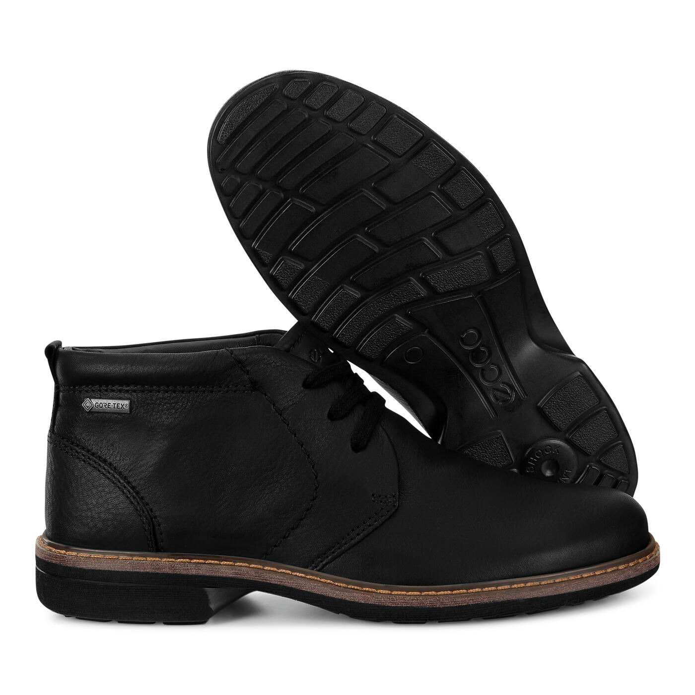 Lyn kassette rådgive Ecco Men's Turn GORE-TEX Waterproof Ankle Boot - Black – Alamo Shoes