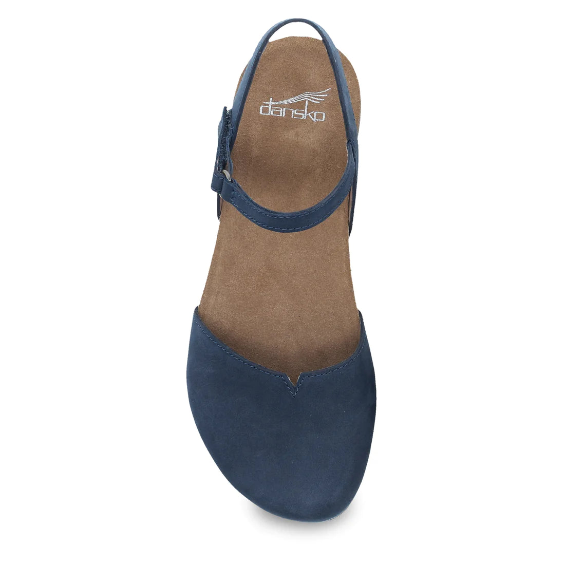 Dansko Rowan Sandal - Navy Milled Nubuck – Alamo Shoes