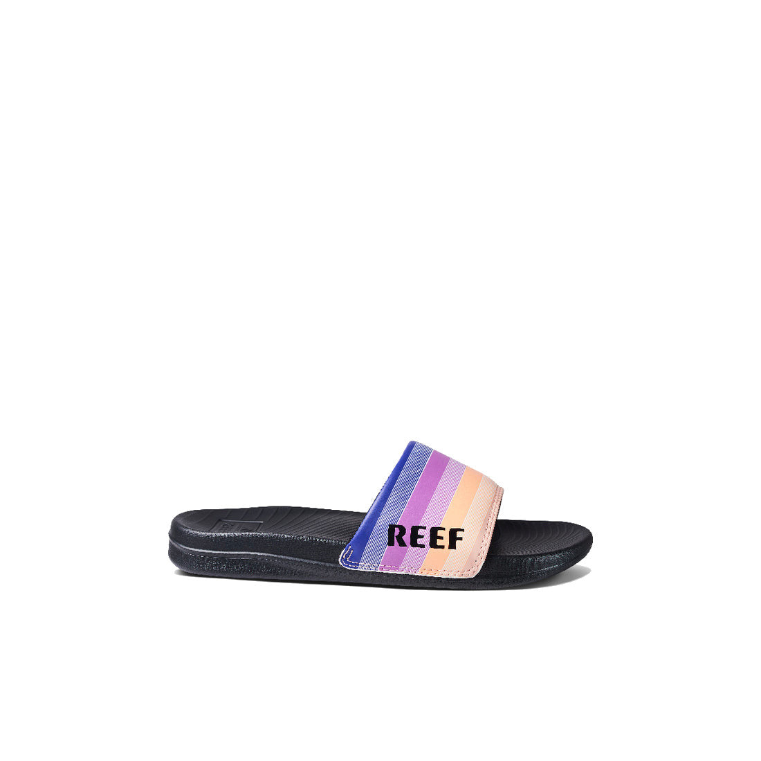 REEF Women's One Slide Sandal - Retro Stripes