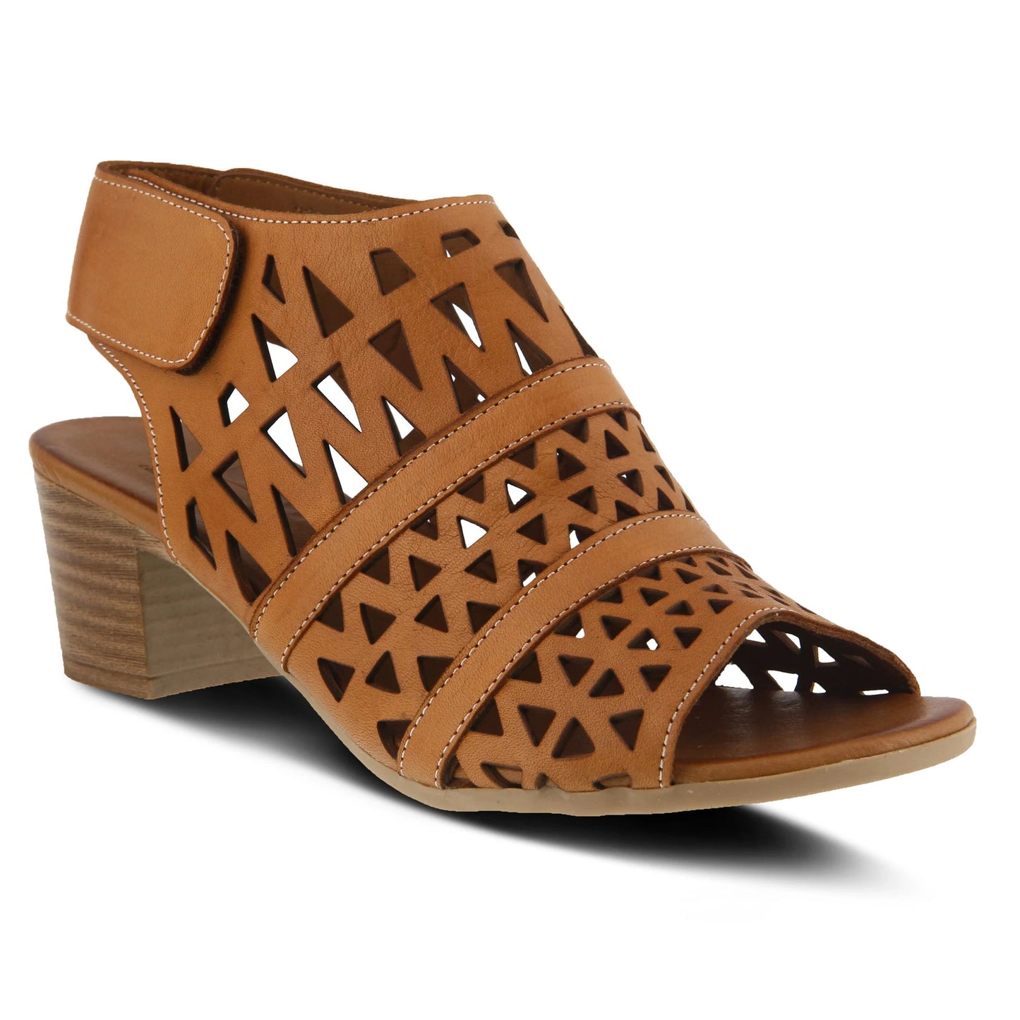 Spring Step Women's Dorotha Sandals - Brown Leather