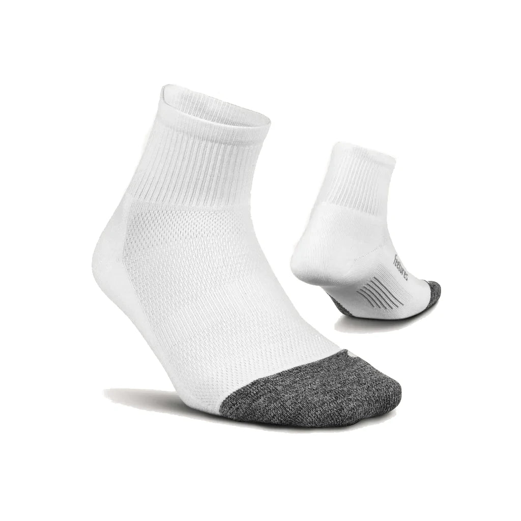Feetures Elite Ultra Light Quarter - White