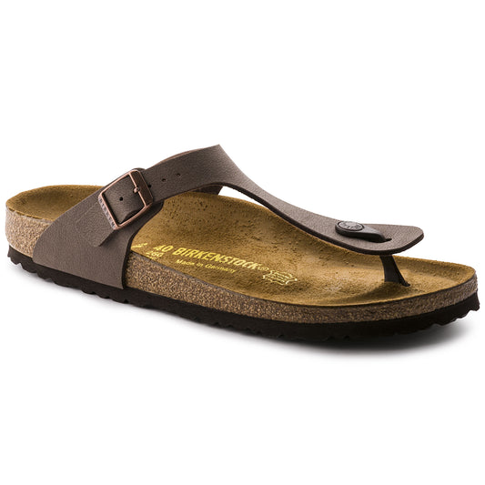 Birkenstock Women's Gizeh Birko-Flor Sandal - Mocha