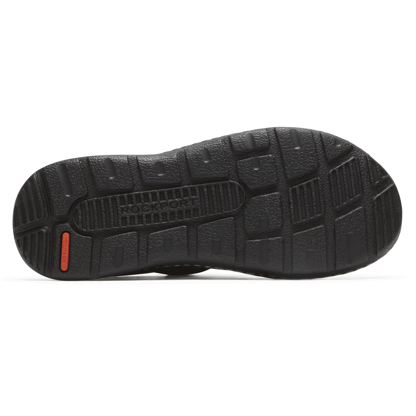 black sole of sandal Rockport Men's Darwyn Fishermen Sandal