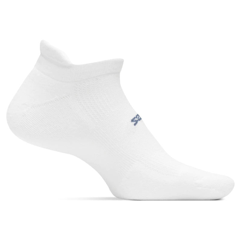 Feetures High Performance Ultra Light No Show Tab - White