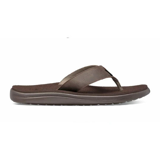 Teva Men's Voya Flip Leather - Chocolate Brown