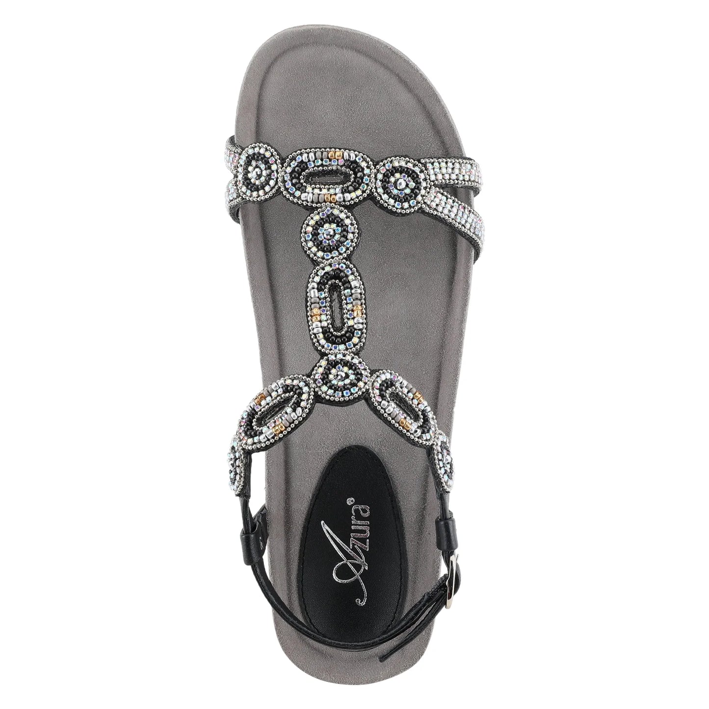 Springstep Women's Azura Stunnin T-Strap Sandals - Black
