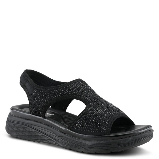 Spring Step Women's Mallo Slingback Sandal - Black