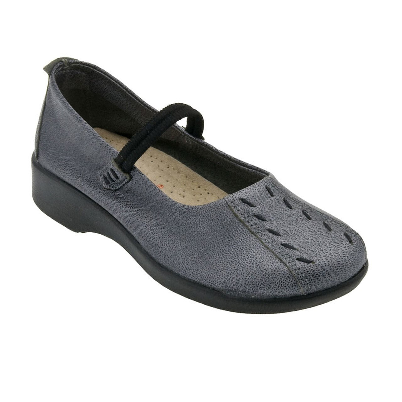 Arcopedico Women's Shawna Mary Jane Shoe - Pewter