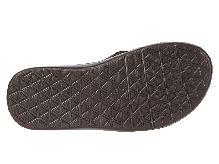 Teva Men's Voya Flip Leather - Chocolate Brown