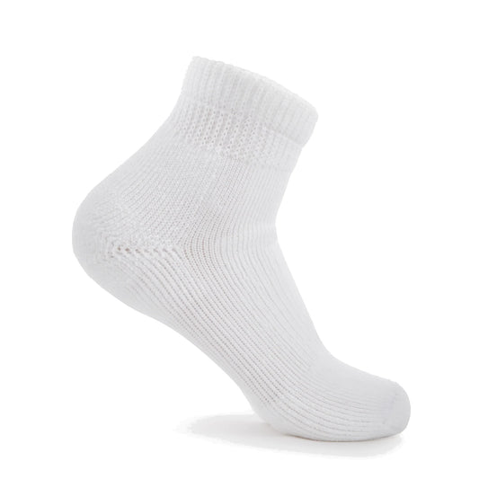 Thorlos Moderate Cushion Ankle Walking Socks - White