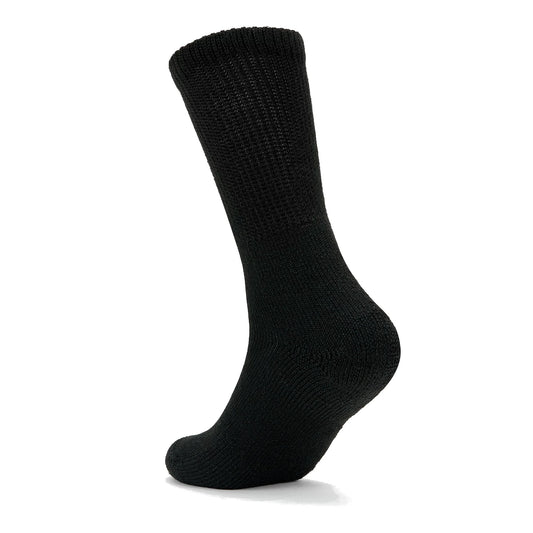 Thorlos Moderate Cushion Crew Walking Socks - Black