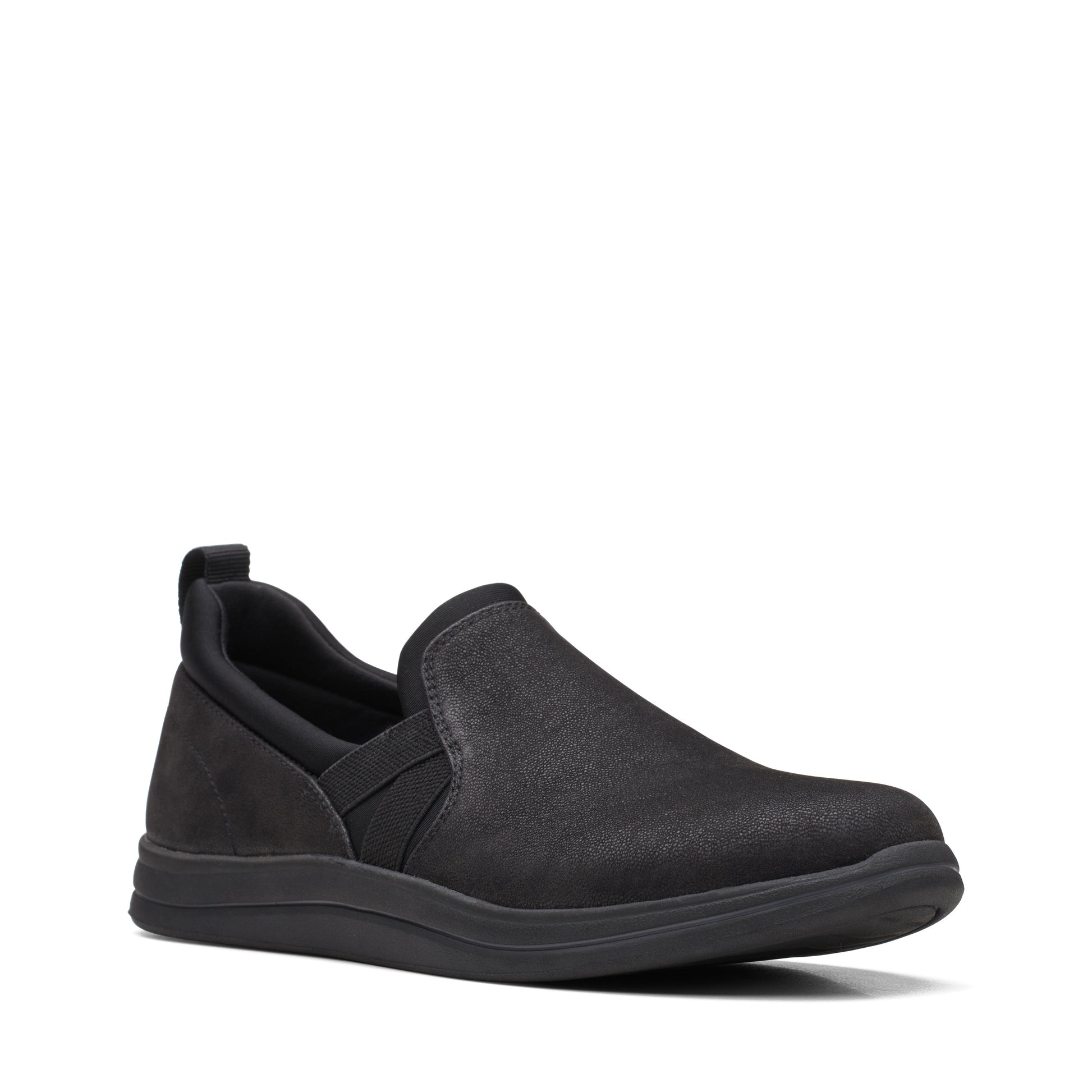 Clarks Women's Breeze Bali - Black 3/4 View